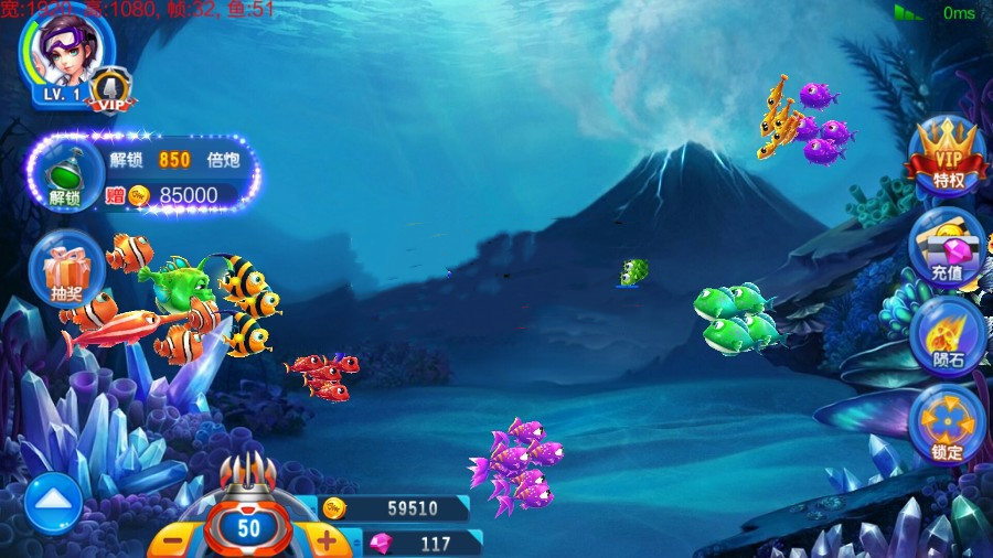 Unity3D华龙U3d捕鱼源码休闲棋牌类源码